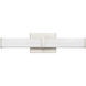 Tron LED 18 inch Brushed Nickel Vanity Light Bar Wall Light